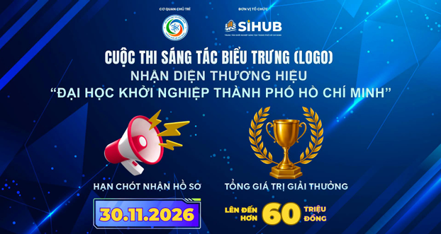 Phát động Cuộc thi sáng tác biểu trưng nhận diện thương hiệu “Đại học Khởi nghiệp Thành phố Hồ Chí Minh” năm 2026